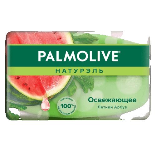 Palmolive Туалетное мыло освежающее Palmolive (Палмолив) Натурэль Летний арбуз, 90 г