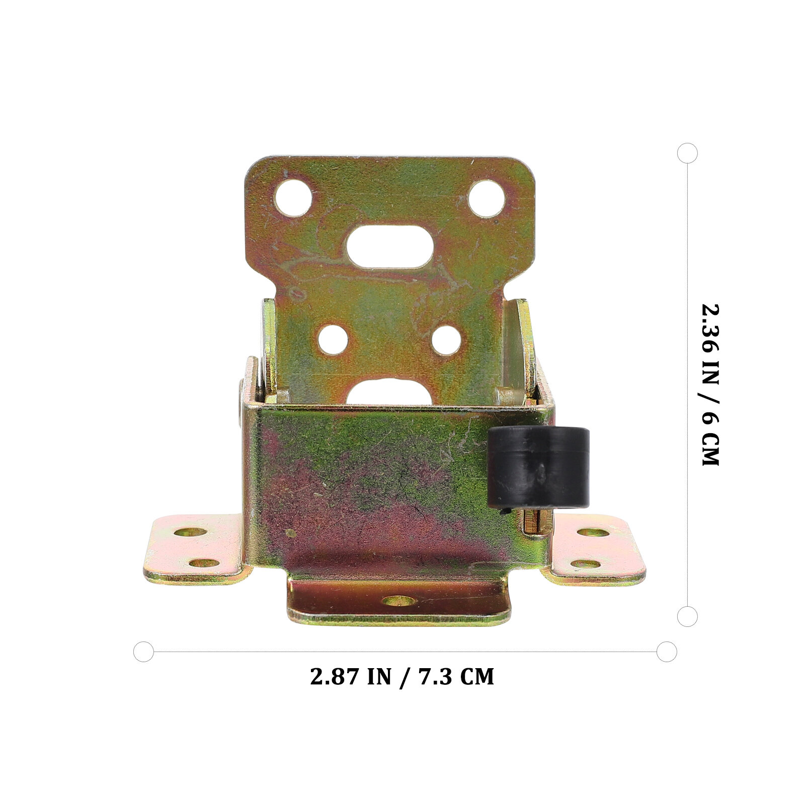 Два Шарнирных Золотых Опорных Кронштейна Для Складных Ножек Стола 7.6X6Cm