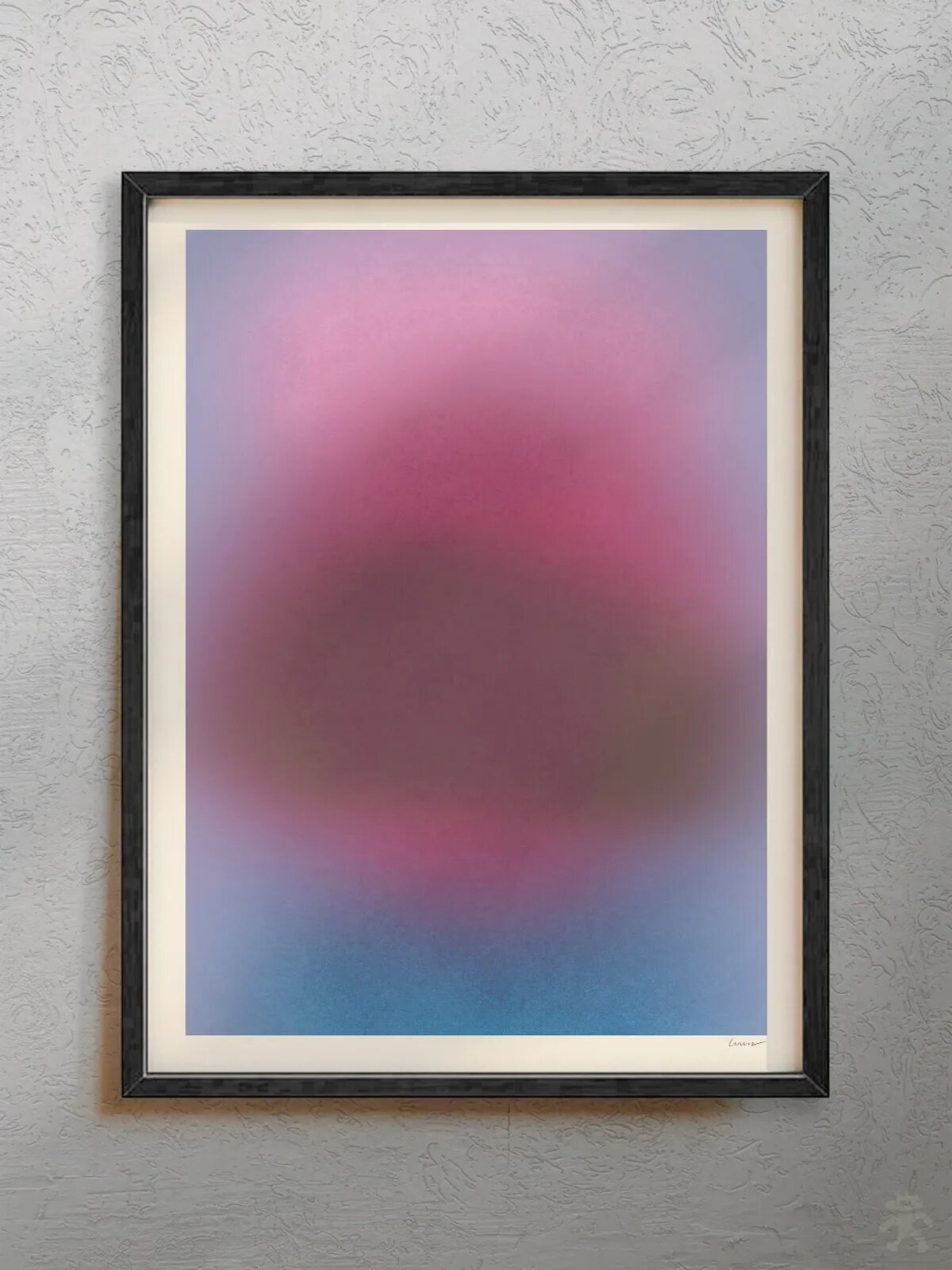 Интерьерный постер "Cloudy Love" в стиле pinterest, формата 30x40 см.