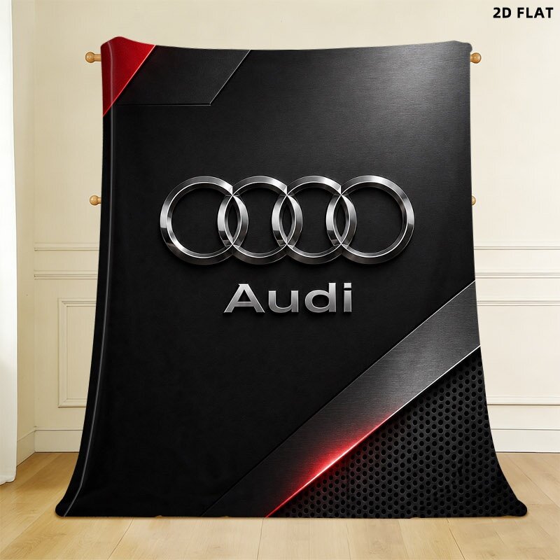 Audi плед из флиса с кашемиром
