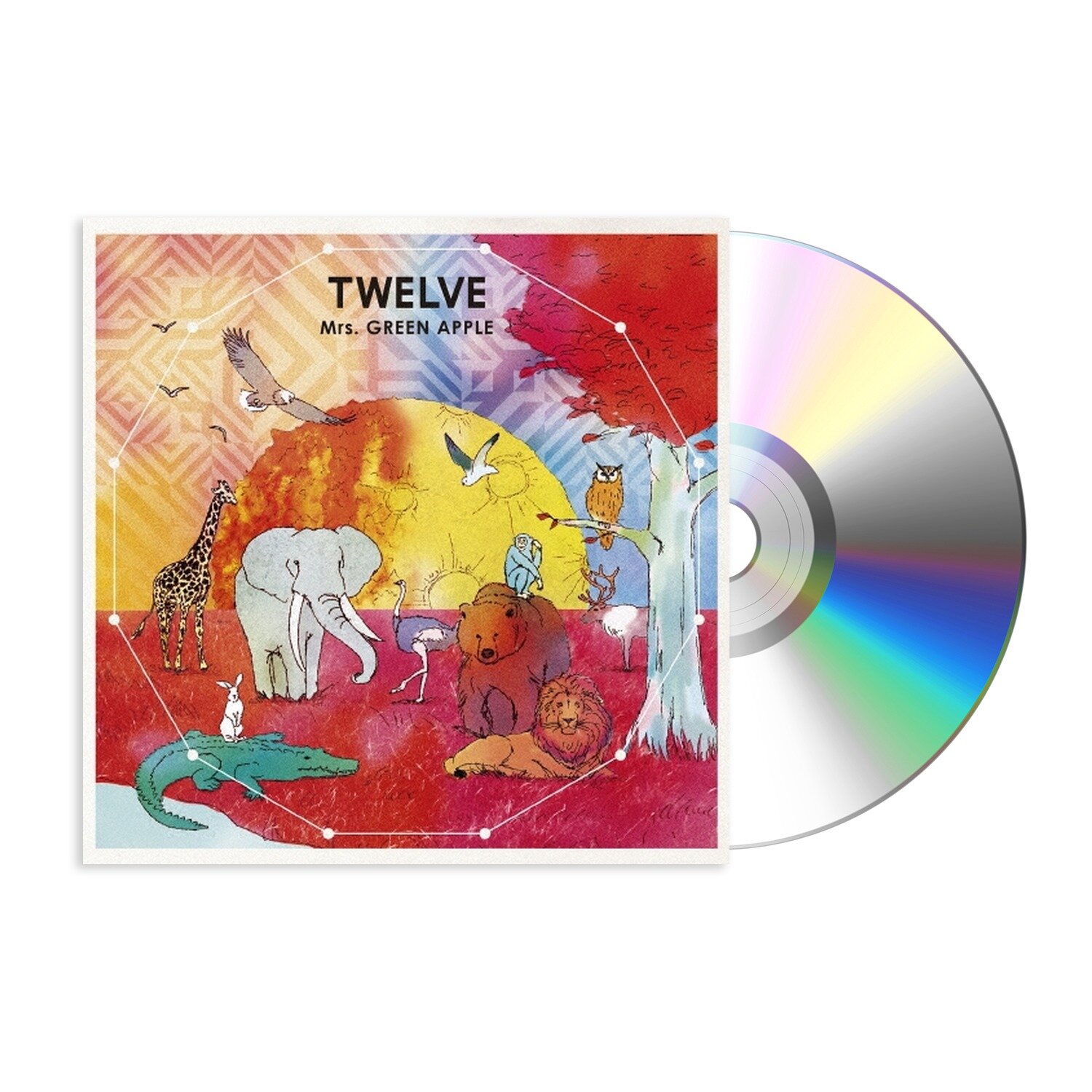 Музыка CD Mrs. GREEN APPLE - TWELVE (CD, Album, 2016)