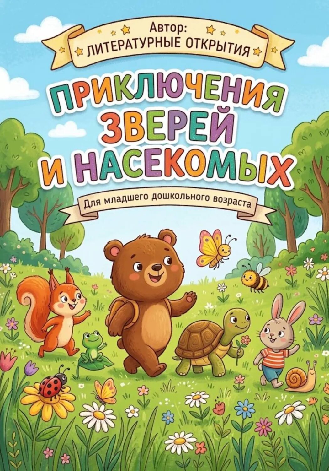 Приключения зверей и насекомых [Цифровая книга]