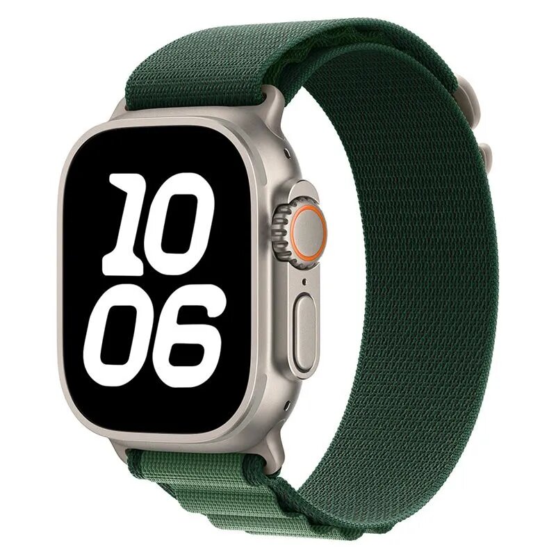 Альпийское кольцо 49 мм 44 45 мм 46 мм 42 браслет Correa iwatch 10 9 8 7 SE 6 5 4 3 ремешок для Apple Watch Ultra 2