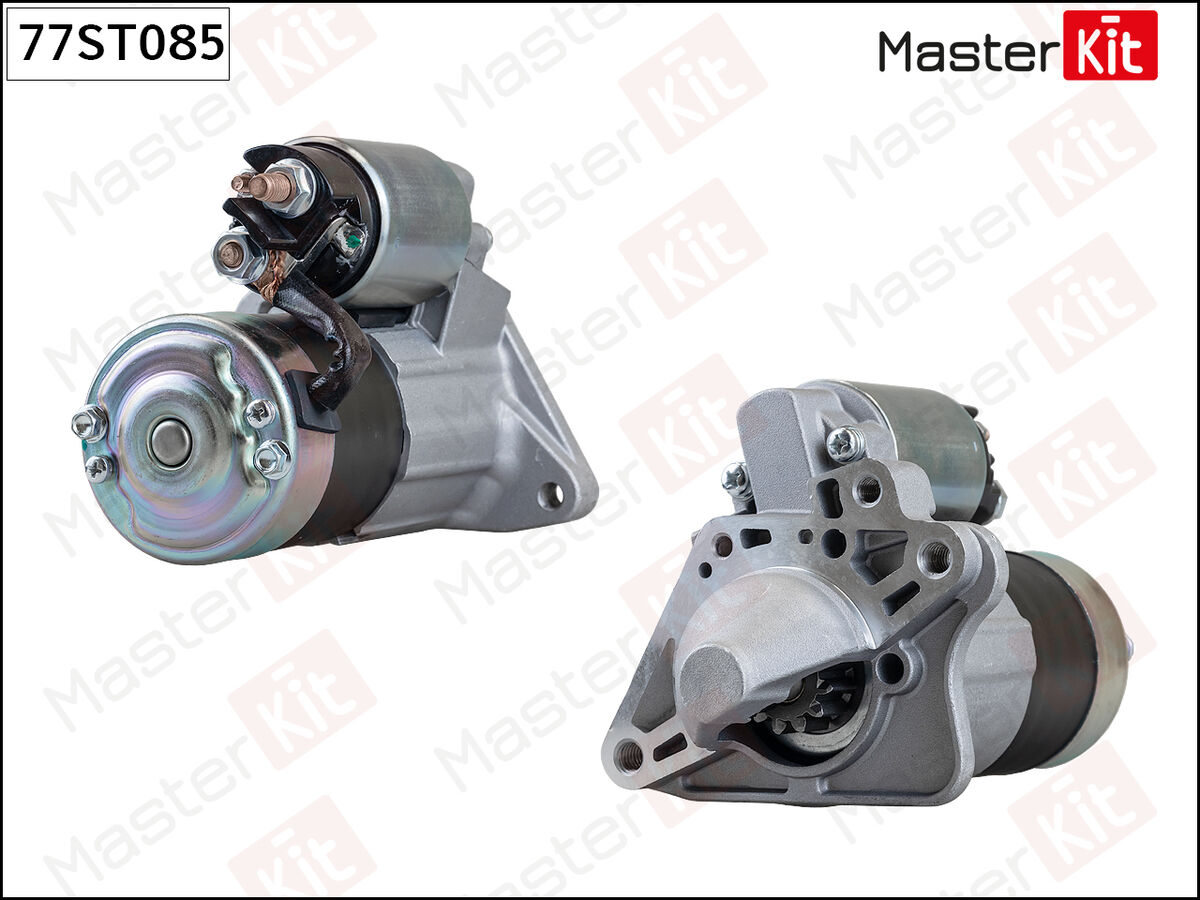 Стартер Renault Duster 1.6 2010-> 1.3Kw (MASTERKIT 77ST085)