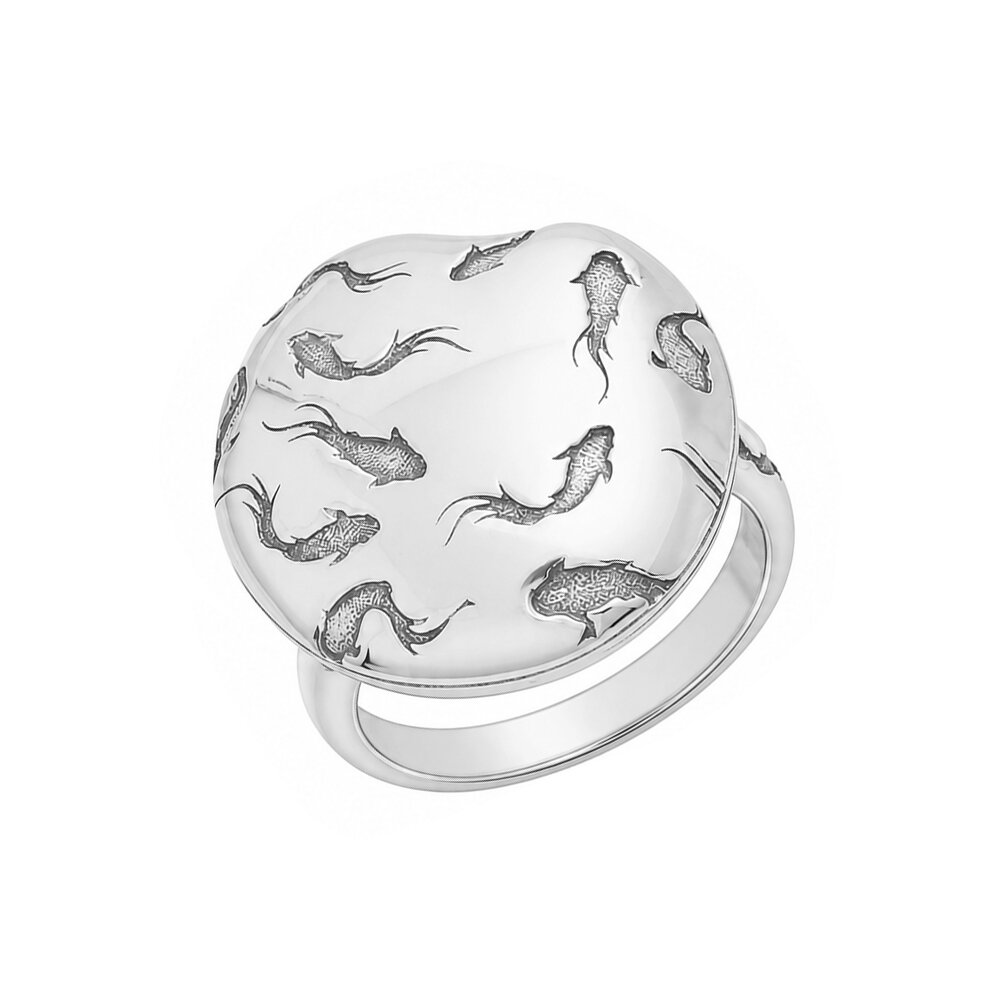 кольцо из серебра