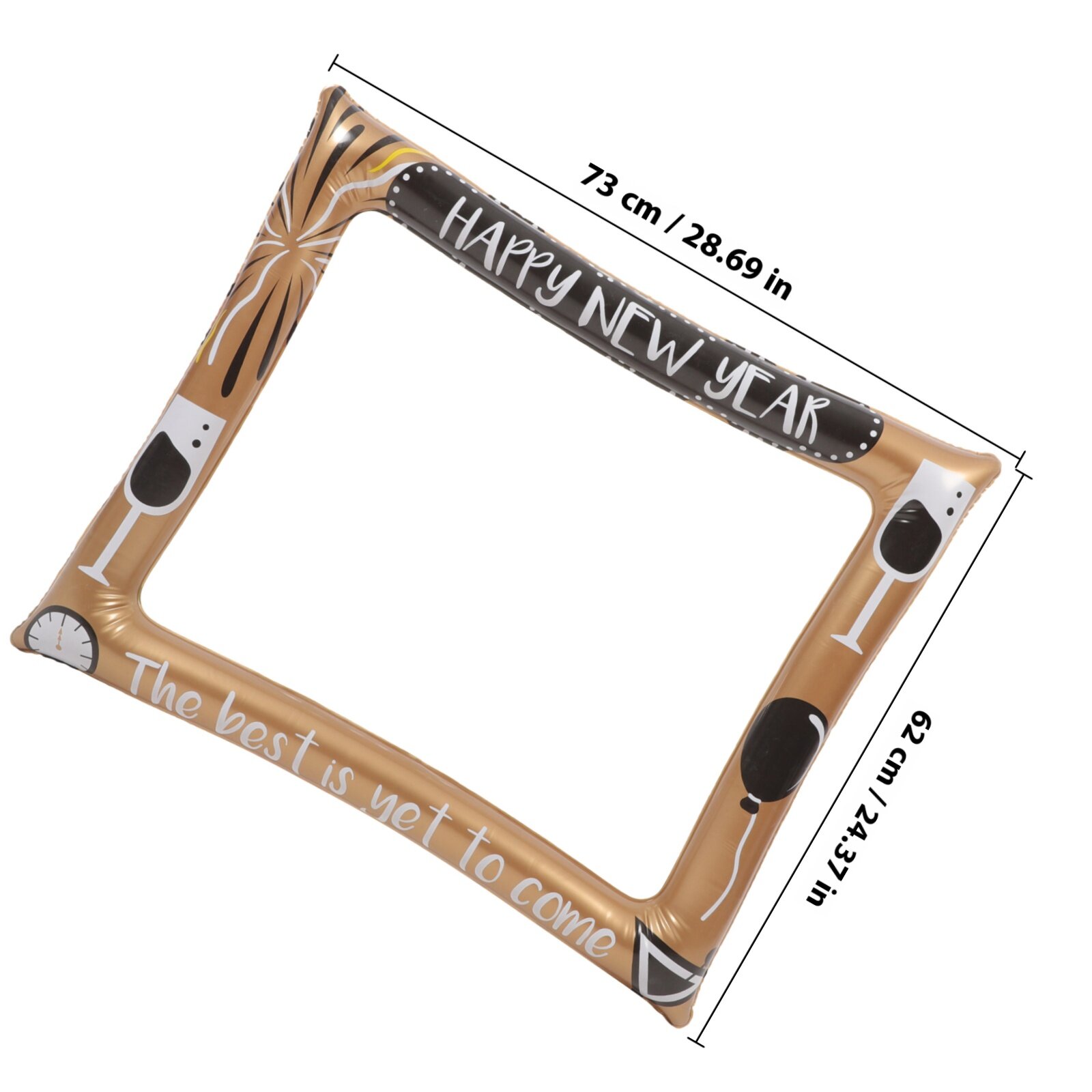 Новогодние Фото Рамки Для Фотосессии Праздничные Аксессуары 73.00X62.00X0.20Cm