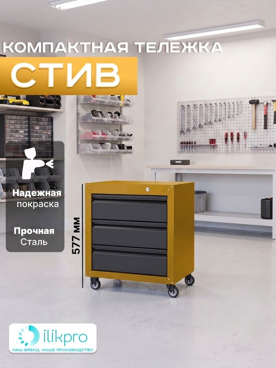 Тележка инструментальная Стив