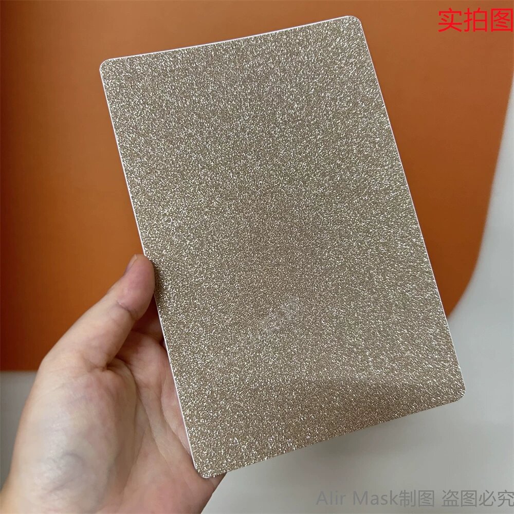 Защитная пленка для Vivo X Fold5 с матовым искрящимся покрытием, золотой, полная защита с прозрачной средней частью