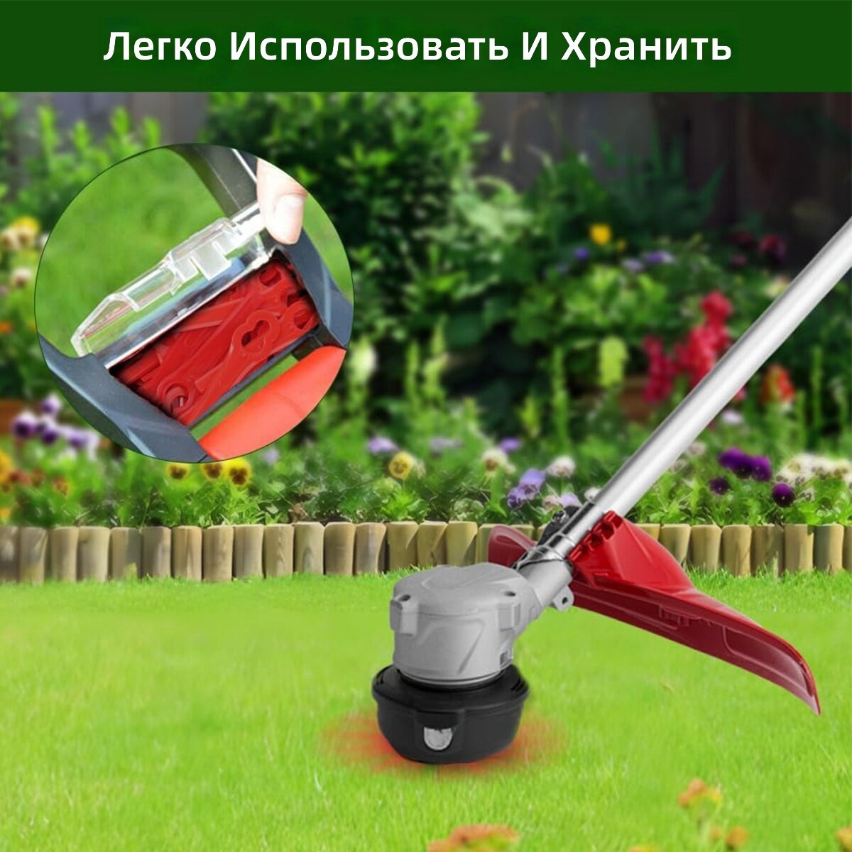 Пластиковые ножи для газонокосилки тыкообразной формы, 100 шт, износостойкие с острыми краями, подходят для электрических и ручных косилок