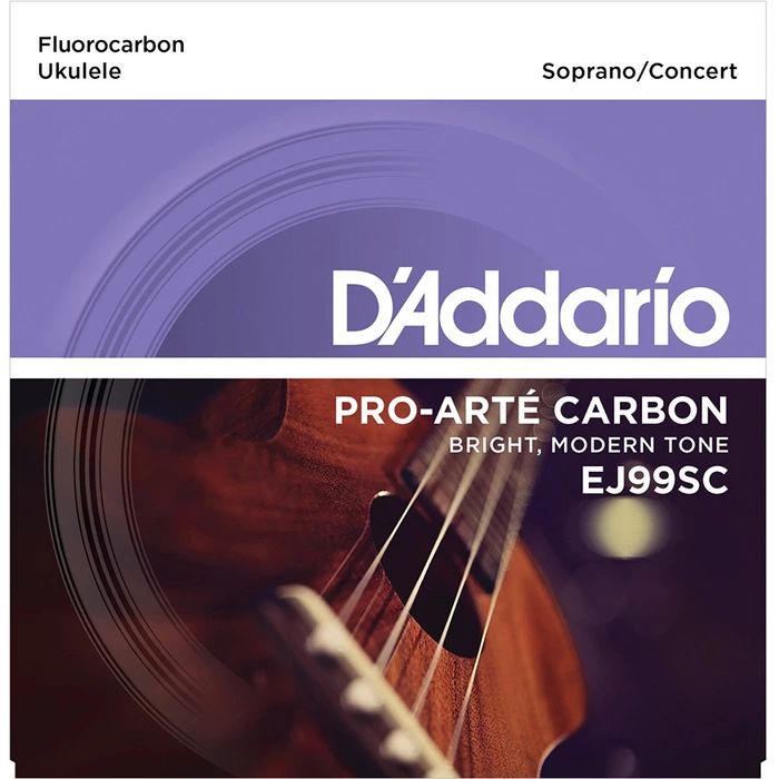 DAddario EJ99SC Комплект струн для 4-струнной укулеле сопрано 20-31