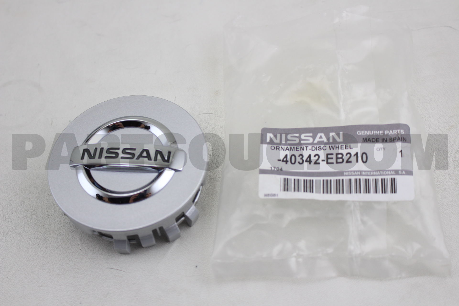 Колпак ступицы колеса Nissan 40342EB210
