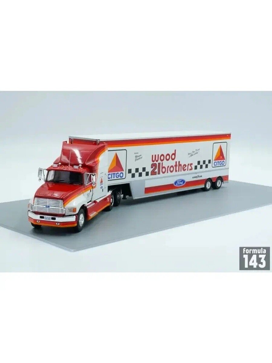 Altaya 1/43 FORD AEROMAX Модель грузовика, Цвет оранжевый, Вид транспорта Масштабные модели