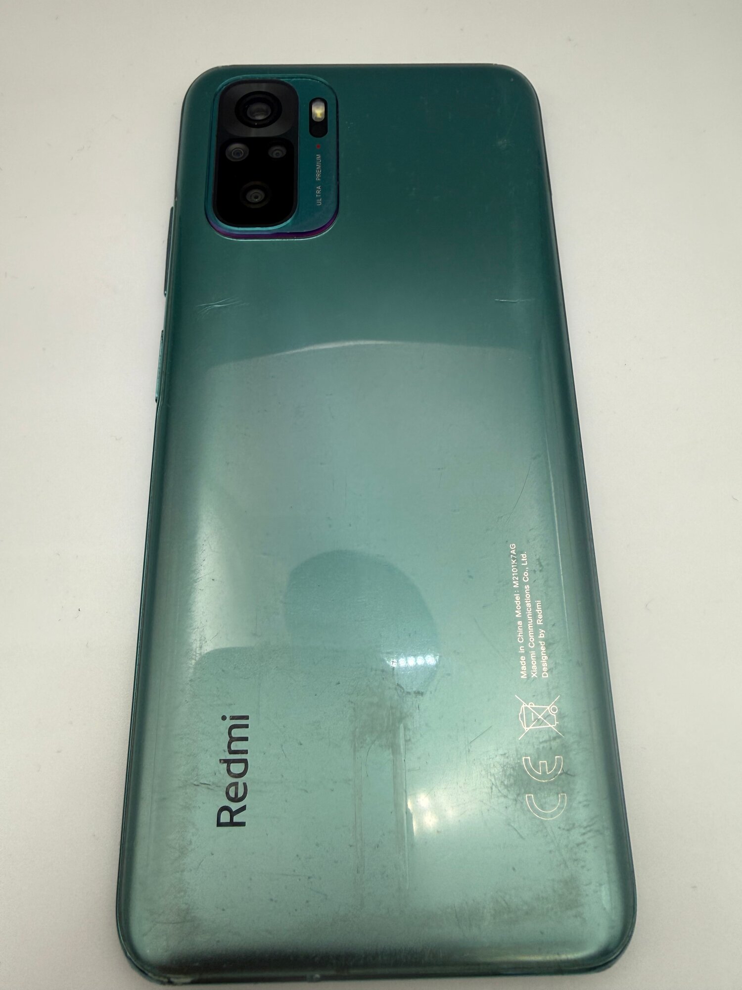 Смартфон Xiaomi Redmi Note 10 4/64 ГБ, зеленый, Б/У