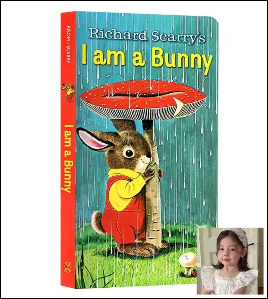 Richard Scarry's I am a Bunny by Ole Risom Children's Board Book