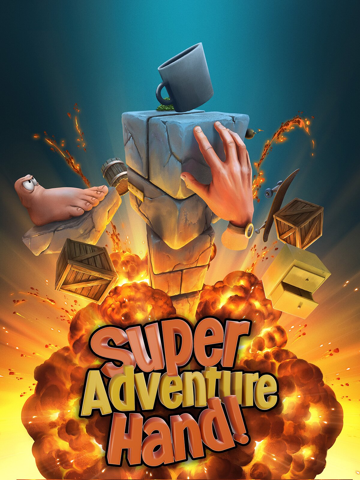 Игра Super Adventure Hand, ключ активации Steam, PC, Devm Games
