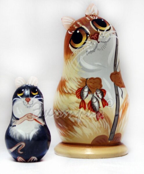Матрешка Кошка (2 в1)