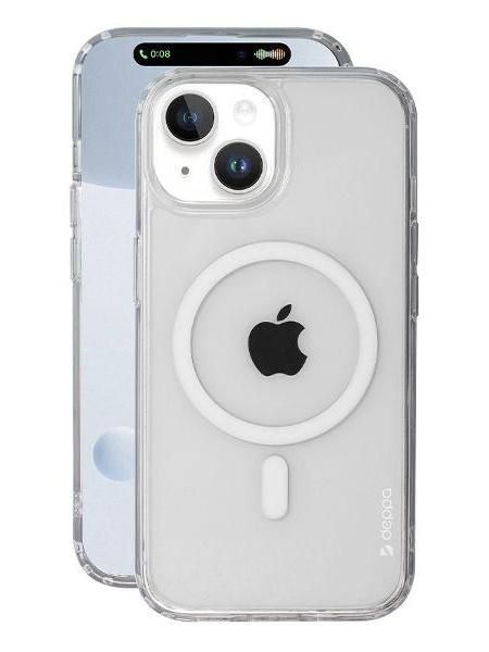 Чехол для смартфона, телефона Deppa Gel Pro Magsafe Apple iPhone 15 PLUS, прозрачный