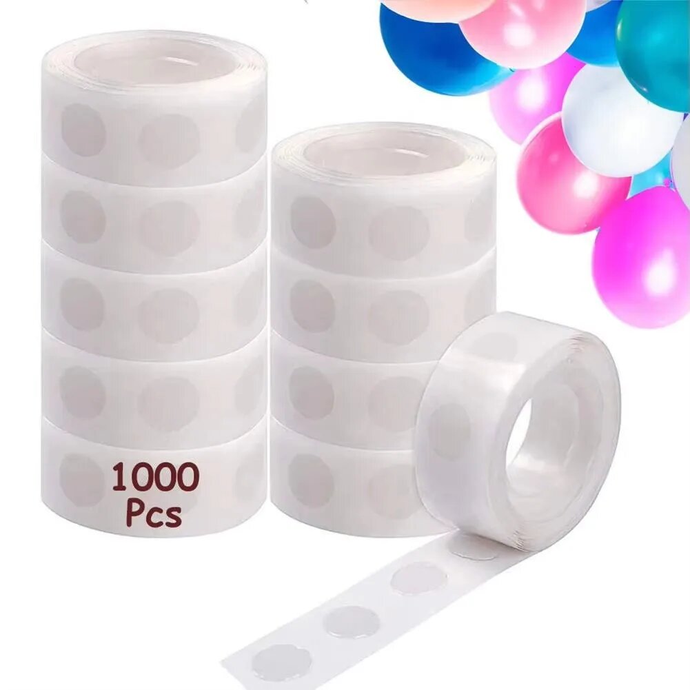 Прозрачная клейкая лента для шаров 10 roll