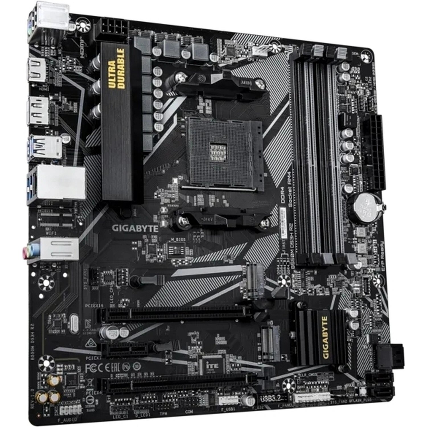 Gigabyte Материнская плата Gigabyte B550M DS3H R2