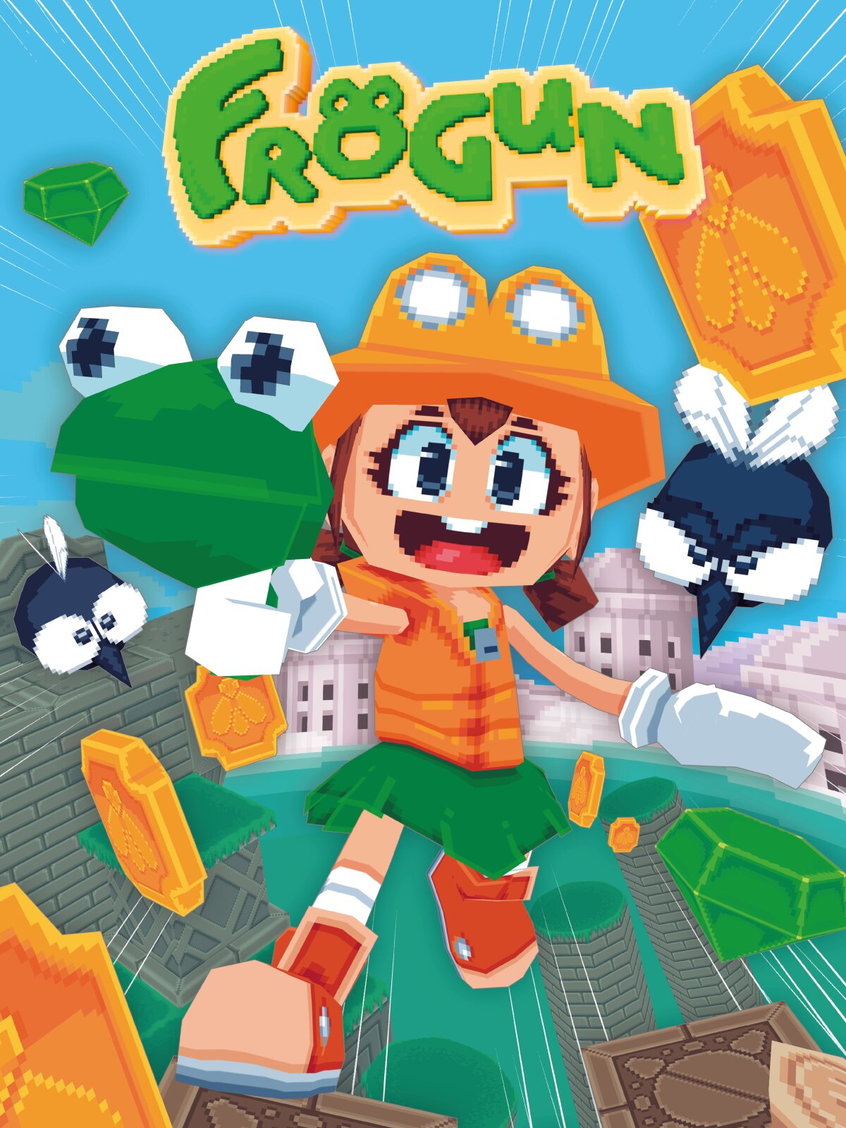 Игра Frogun, ключ активации Steam, PC, SteamOS + Linux, Top Hat Studios, Inc.