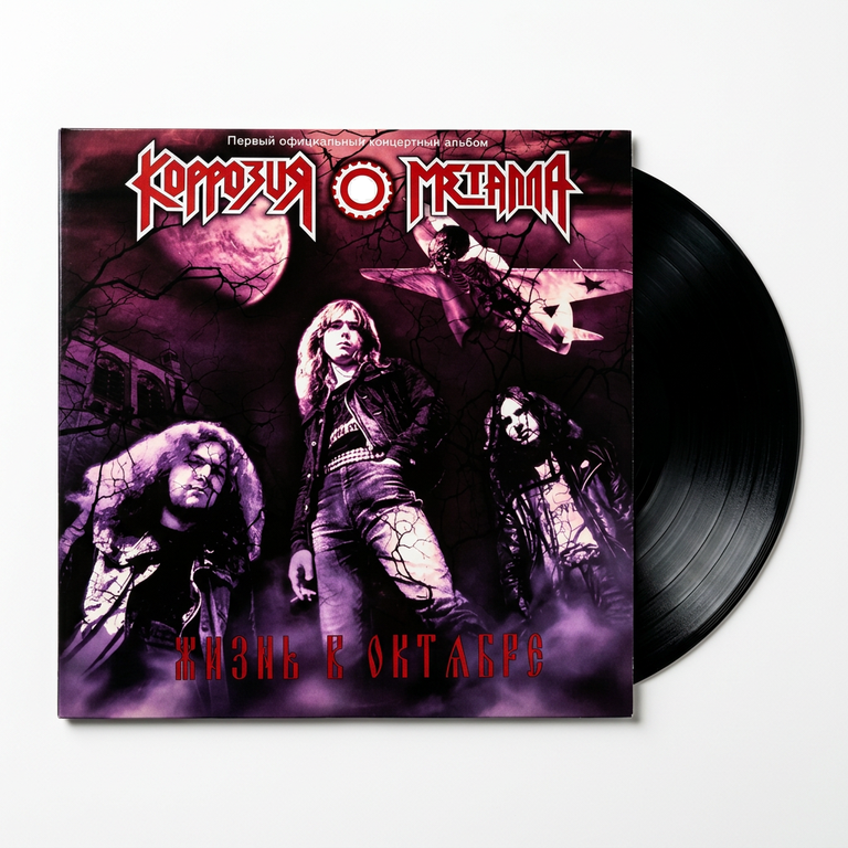Виниловая пластинка Коррозия Металла - Жизнь В Октябре LP