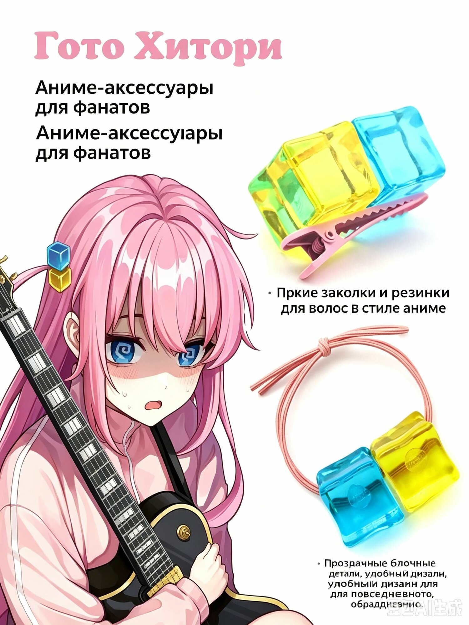 Резинка для волос 2 шт.