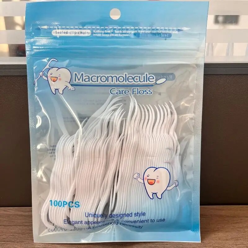 Одноразовые ультратонкие зубные нити Macromolecule Care