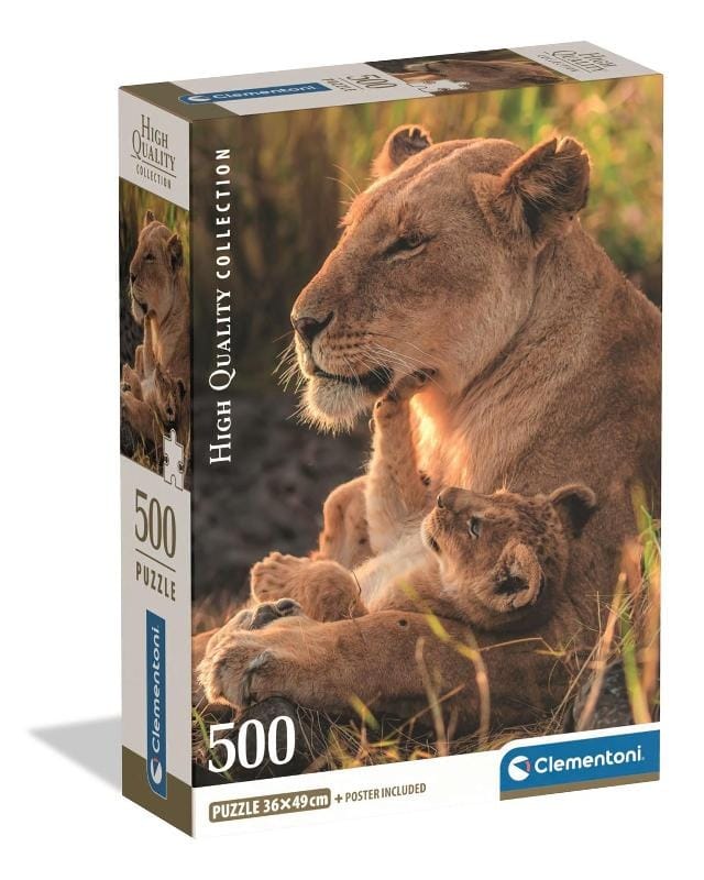 Пазл Clementoni High Quality Feline Love, 500 элементов
