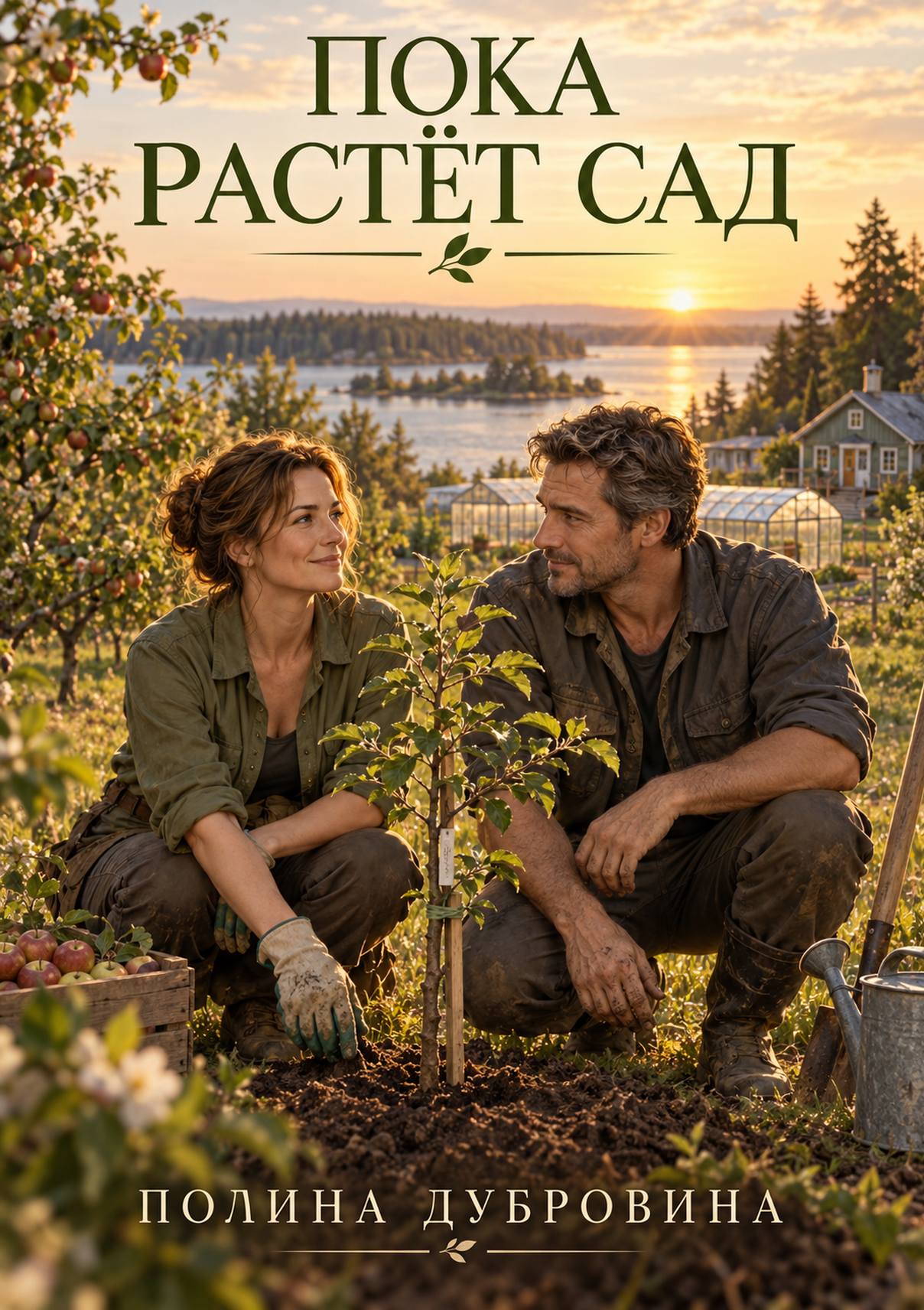Пока растёт сад, Полина Дубровина, электронная книга, PDF
