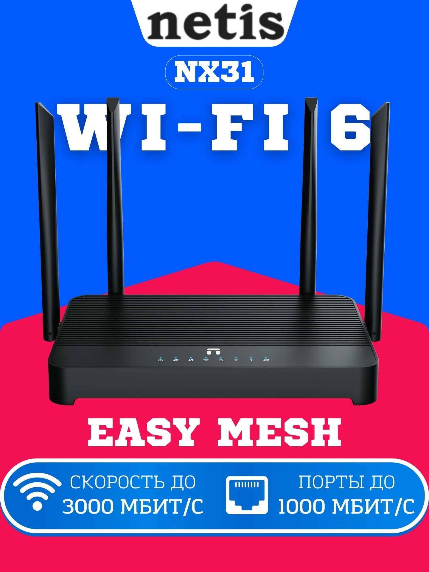 Wi-Fi Роутер Netis NX31