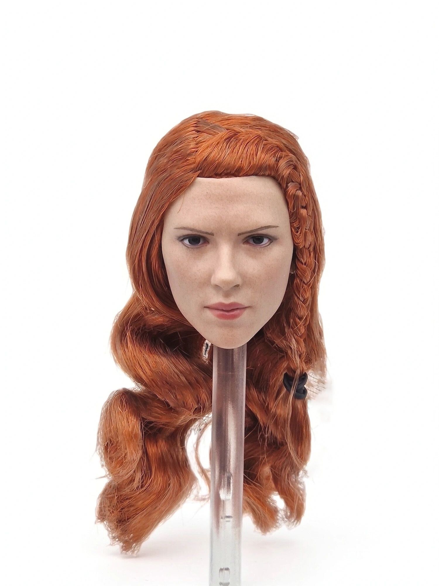 Голова скульпт Чёрная вдова игрушка фигурка 1/6 / марвел / Cкарлетт Йоханссон / marvel