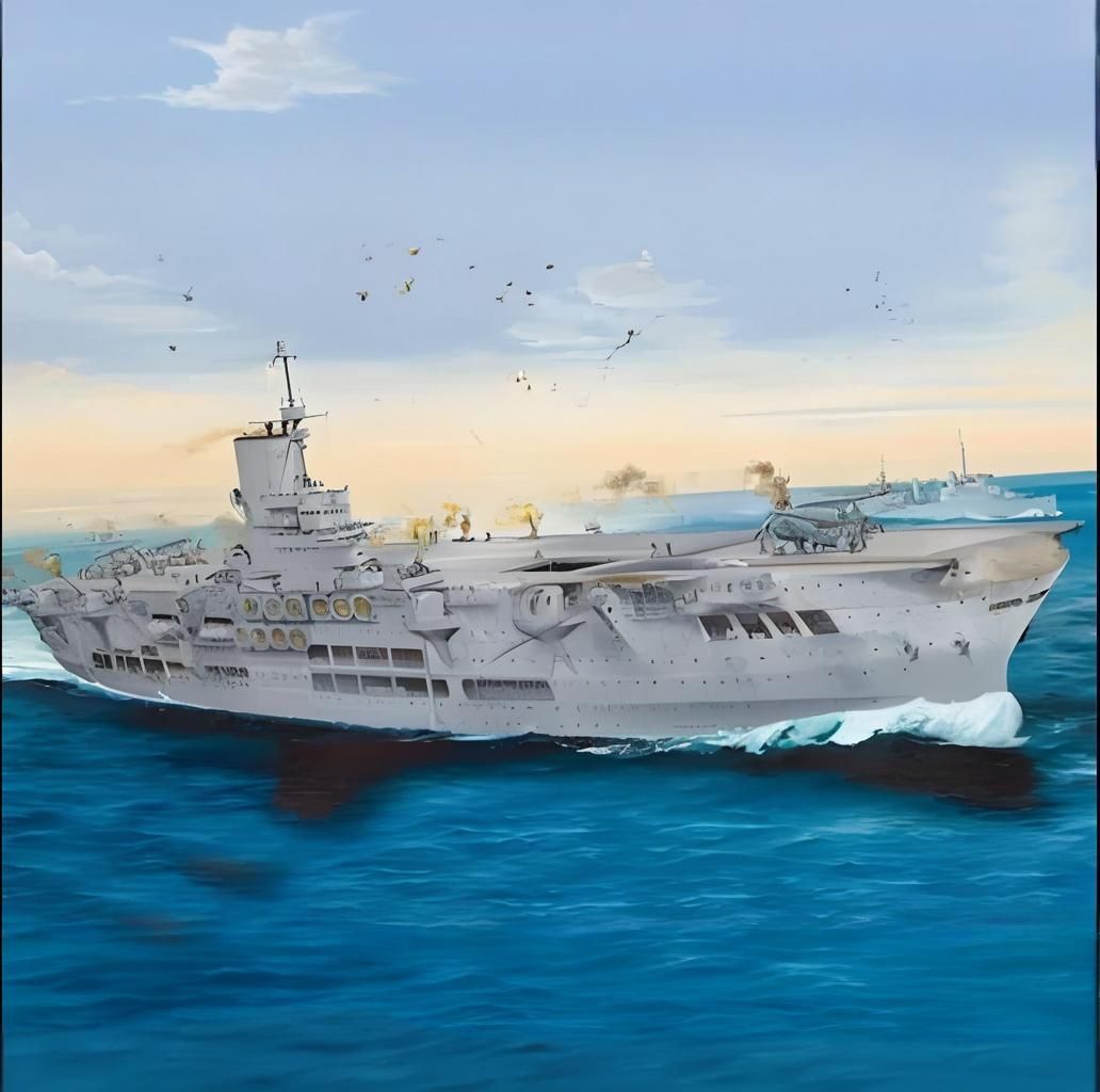 Trumpeter 65307 1/350 HMS Ark Royal, британский королевский флот, 1939 г.