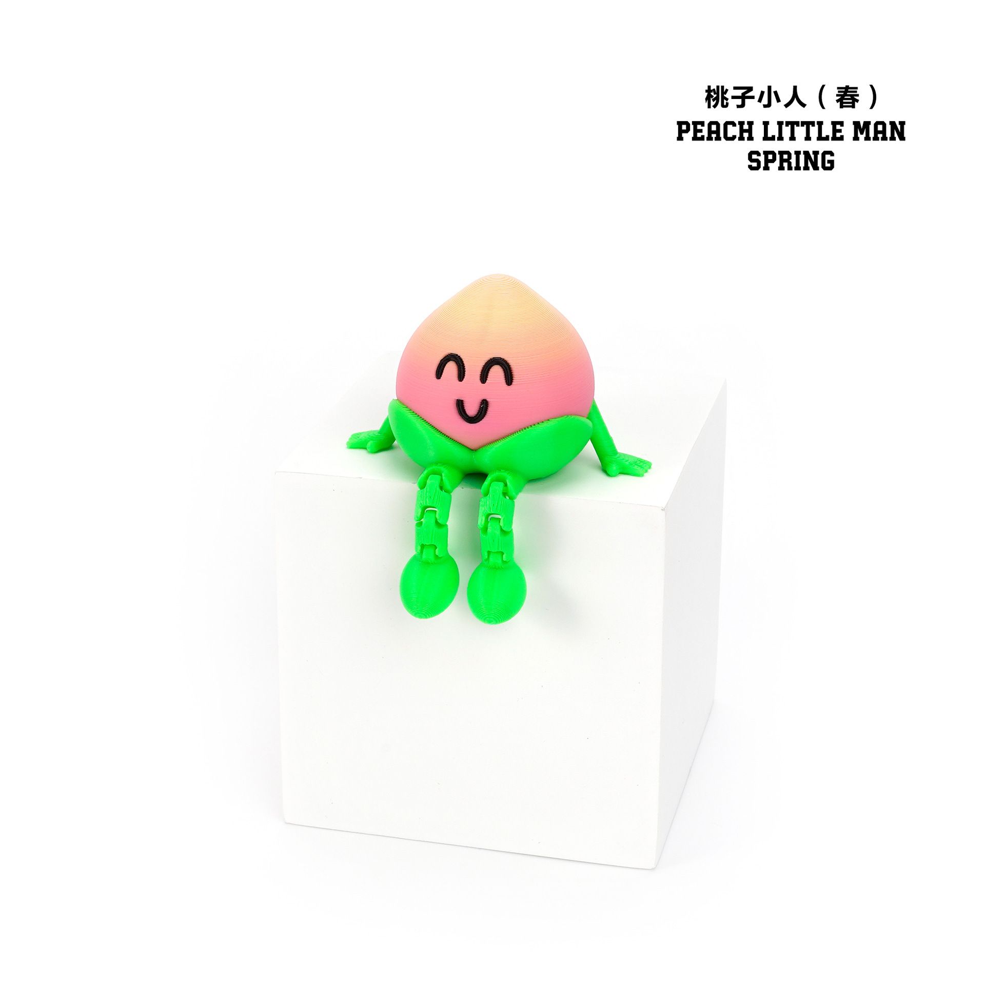 3D-печатная фигурка <Фруктовый друг> милая настольная статуэтка, креативный подарок, декор для дома и офиса