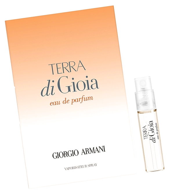 Парфюмерная вода Giorgio Armani Terra Di Gioia пробник 1.2 / Джорджио Армани Терра Ди Джоя миниатюра парфюма