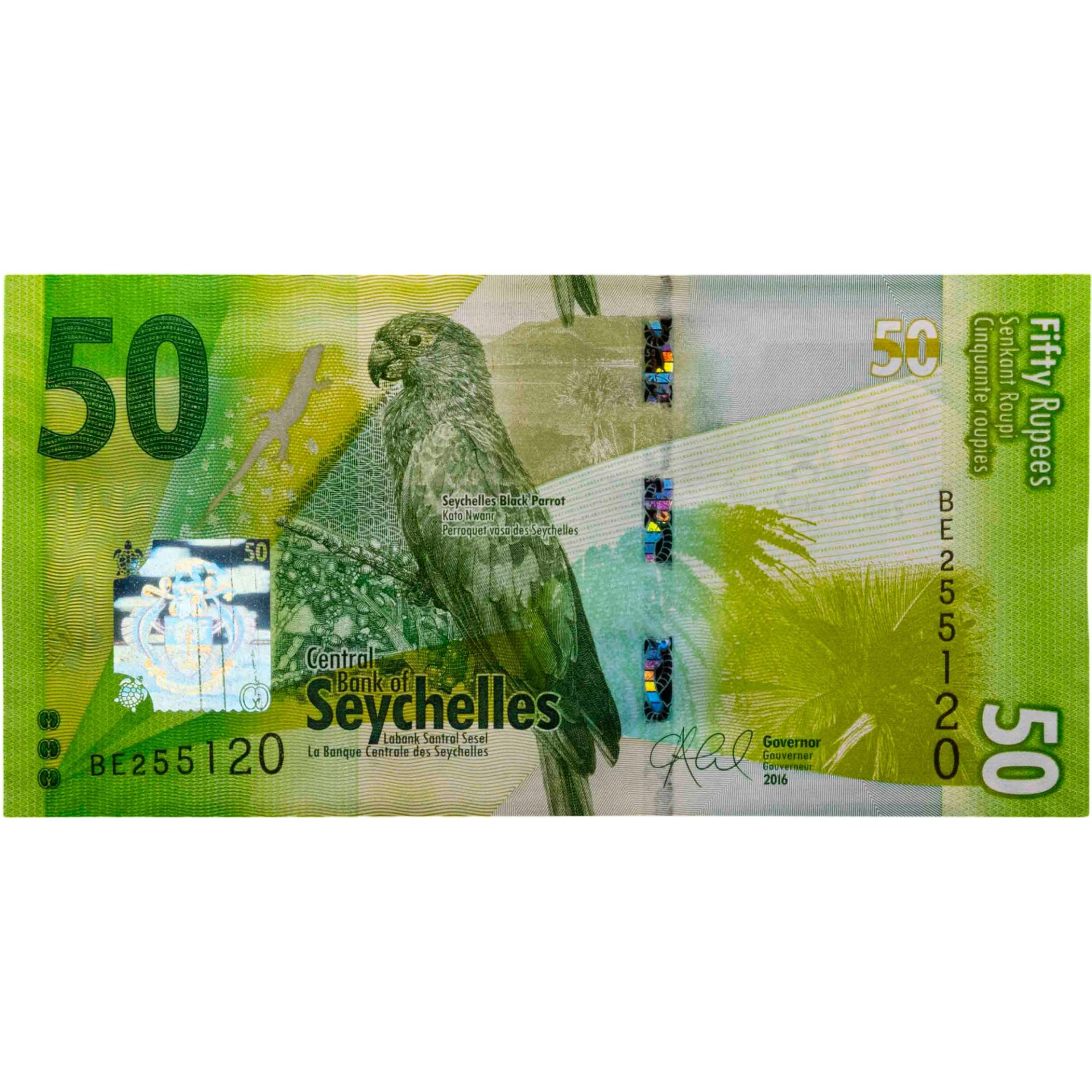 Сейшельские острова 50 рупий 2016 Pick 49
