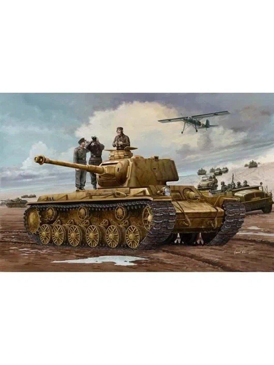 Trumpeter 00366 1/35Германия захватила танк KV-1 756(r), Тип Сборная модель