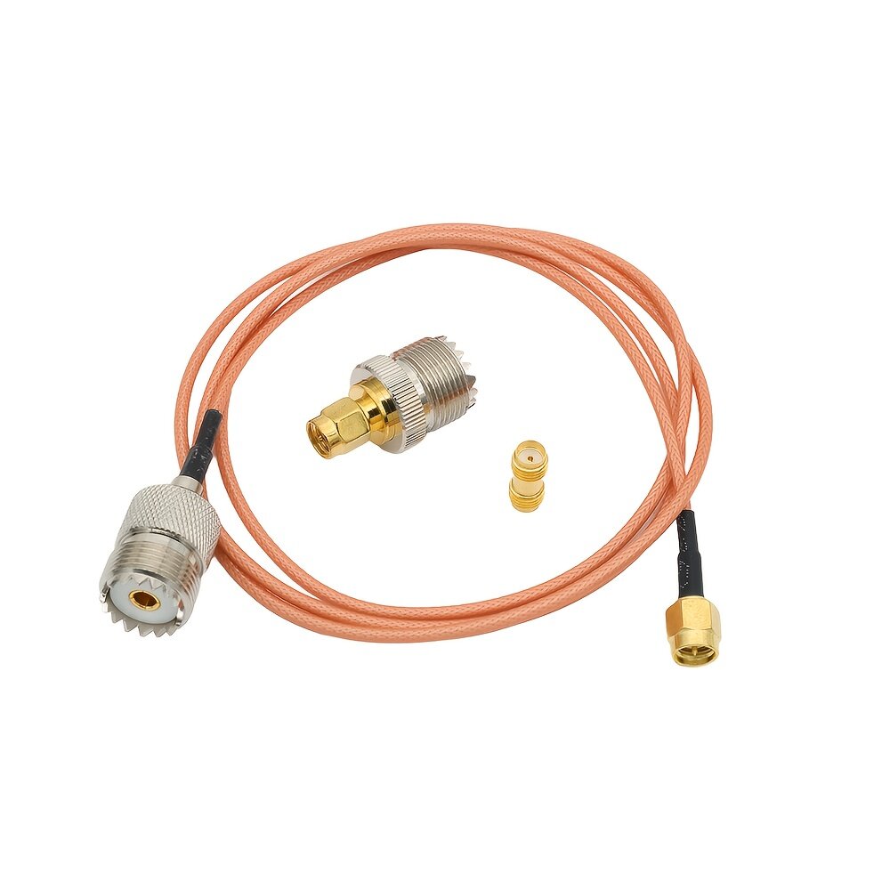 Переходной кабель SMA male на UHF female RG316, длина 40.16 дюйма, модель SP24122015131853