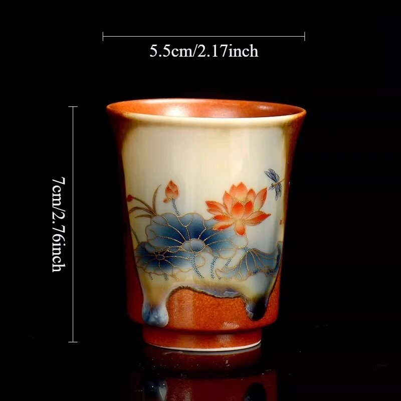 Керамическая чашка JINGDE TEA SET для кунг-фу