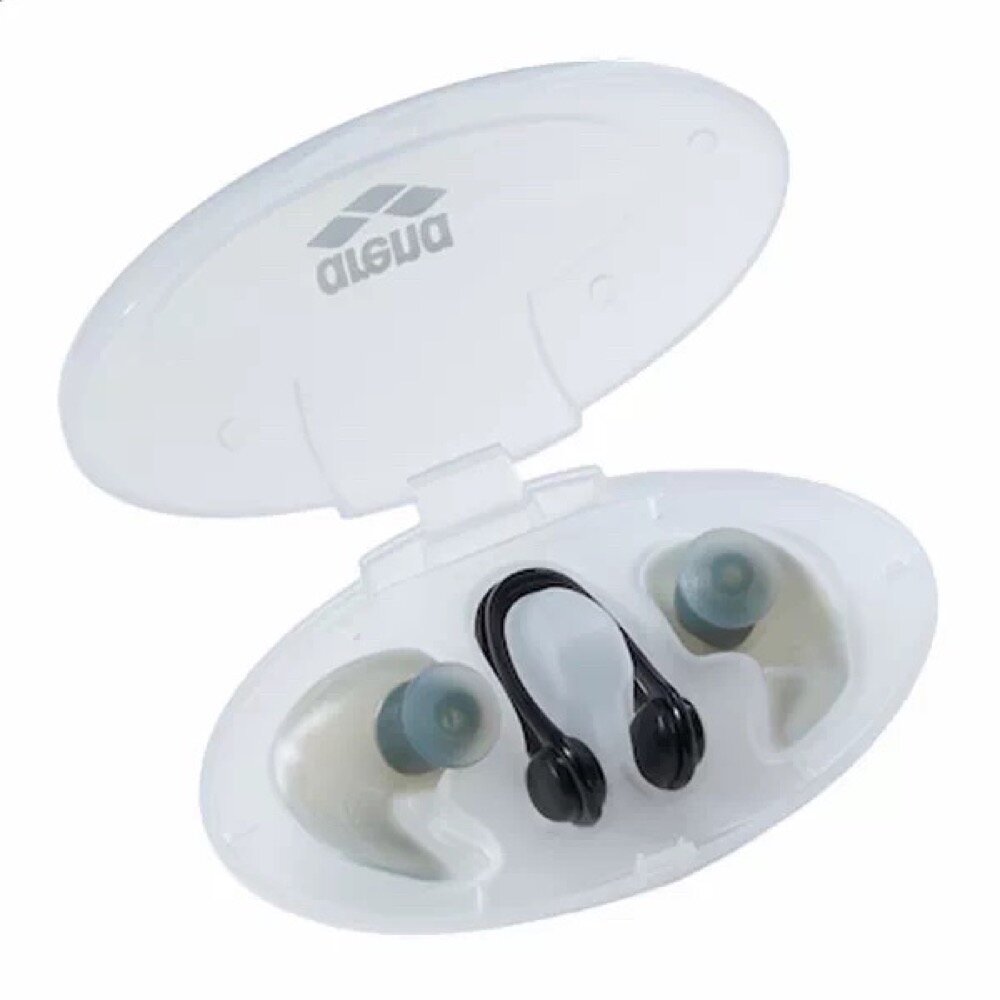Набор беруши и зажим Arena Nose Clip & Ear Plug Set (черный)