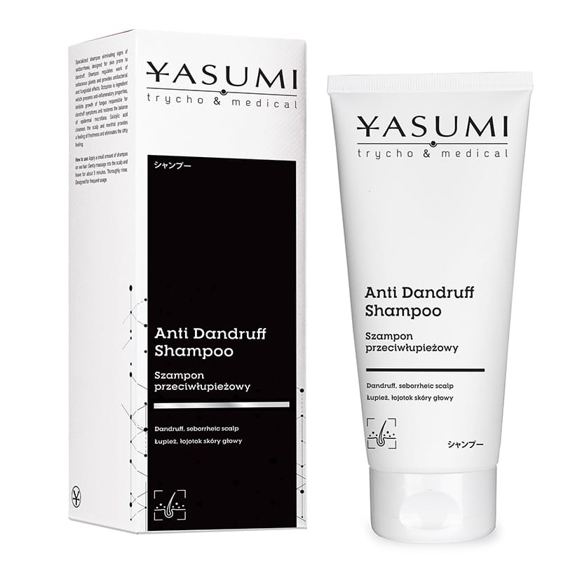 Шампунь для волос Yasumi Anti Dandruff Shampoo Специализированный шампунь против перхоти 200 мл