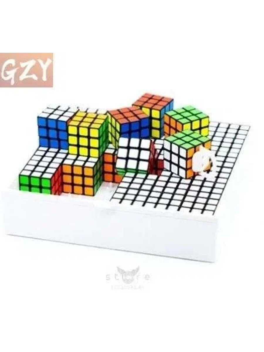 Головоломка "Собери картину из кубиков Рубика" Мозаика 36 кубиков GAN Mosaic Cubes 6x6 Развивающая игрушка для детей