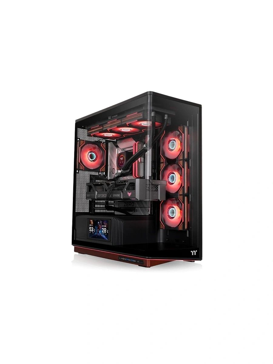 Корпус Thermaltake Stage 500 TG черный без БП E-ATX audio bott PSU