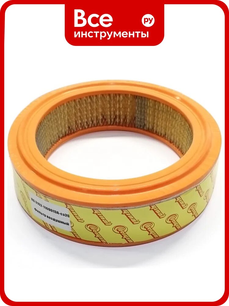 Элемент воздушного фильтра для а/м ГАЗ 3110/3302/3307/3308/ПАЗ Premium Riginal RG3102-1109013A-C320