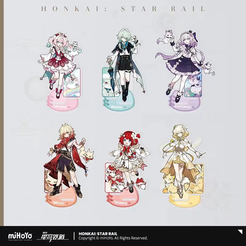 Honkai: Star Rail Full page Acrylic Anime Figure 18.6*18.3cm Персонаж -Сандэй(Sunday)