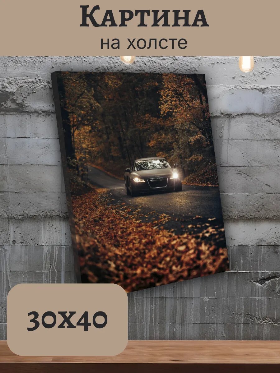 Картина Постер 30х40 Ауди Audi Олд Мани Эстетика Статус