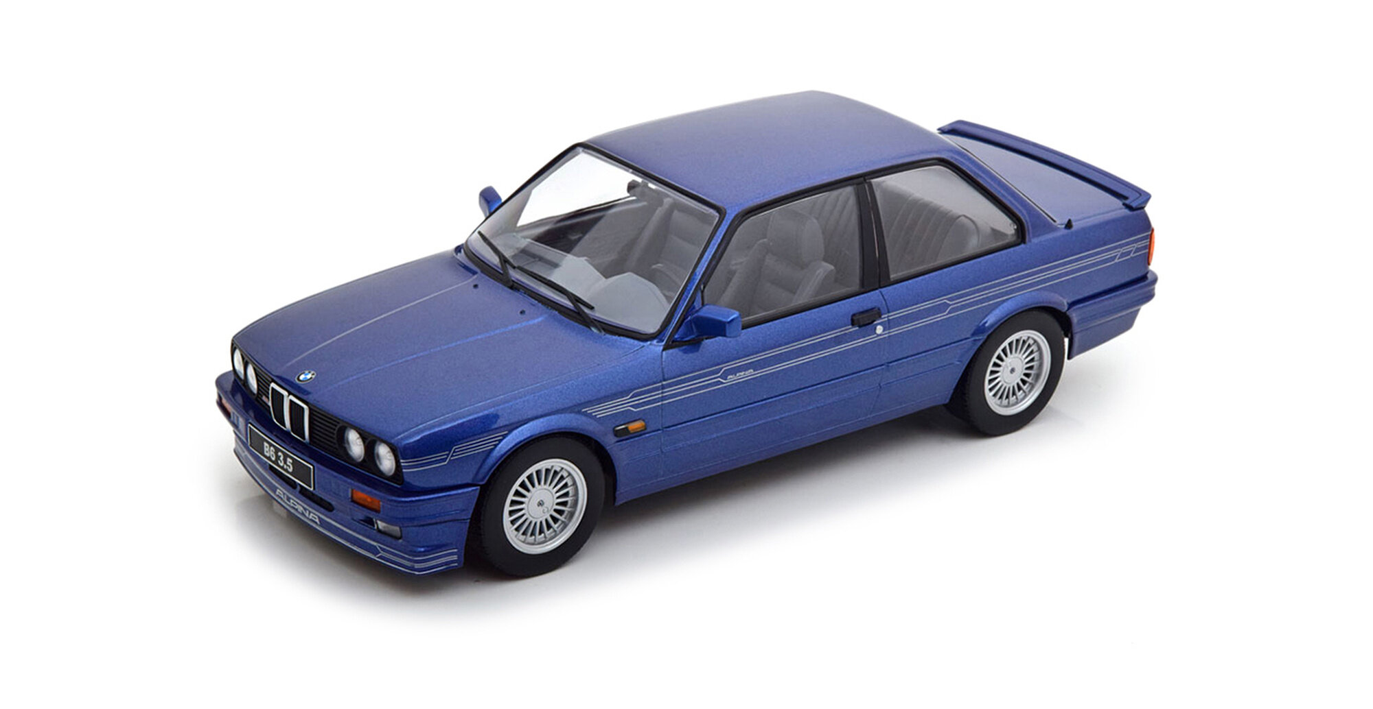 Модель коллекционная KK-SCALE Bmw alpina B6 3.5 E30 1988 синий металлик