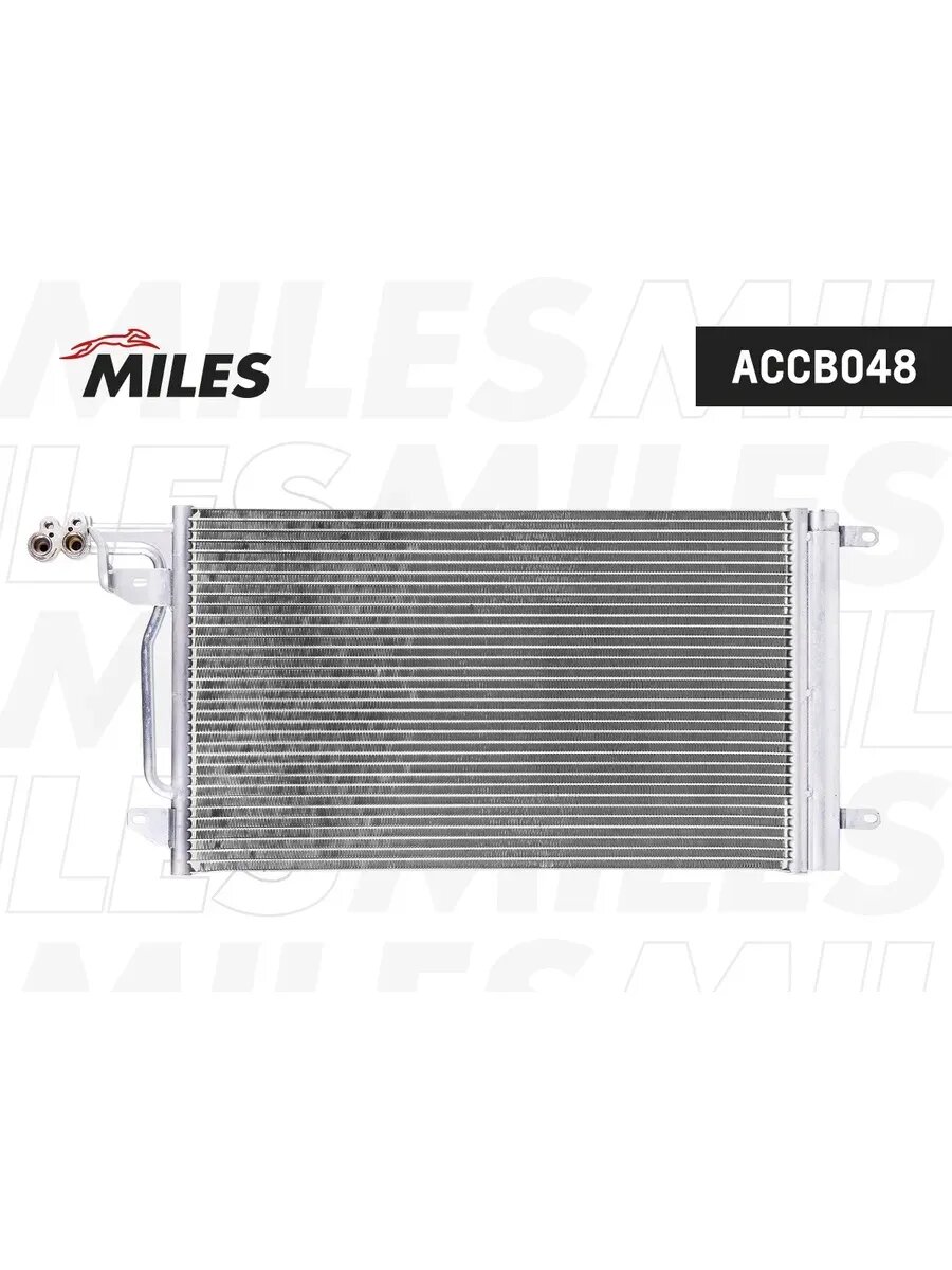 Радиатор кондиционера для а/м: A1, Fabia/Rapid, Polo, арт. ACCB048
