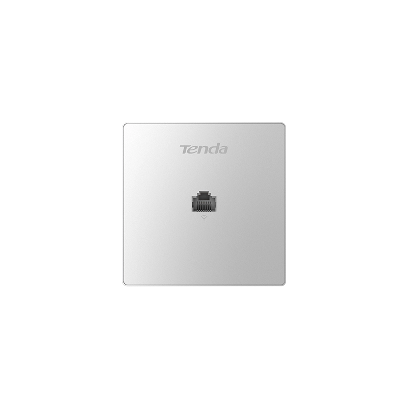 Wi-Fi роутер Tenda W18E W12 V2.0 AC1200 Dual Band Gigabit In-Wall Access Point, Wi-Fi 5, 1 порт LAN W12