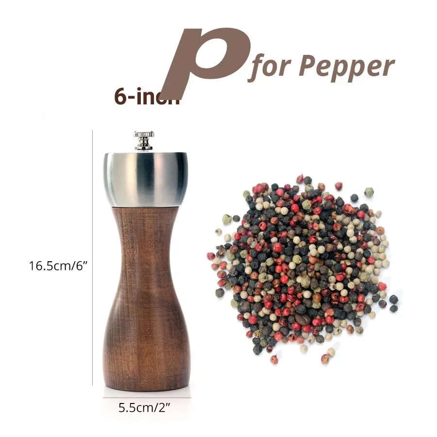 Мельница для перца Leeseph Premium, 6 inch