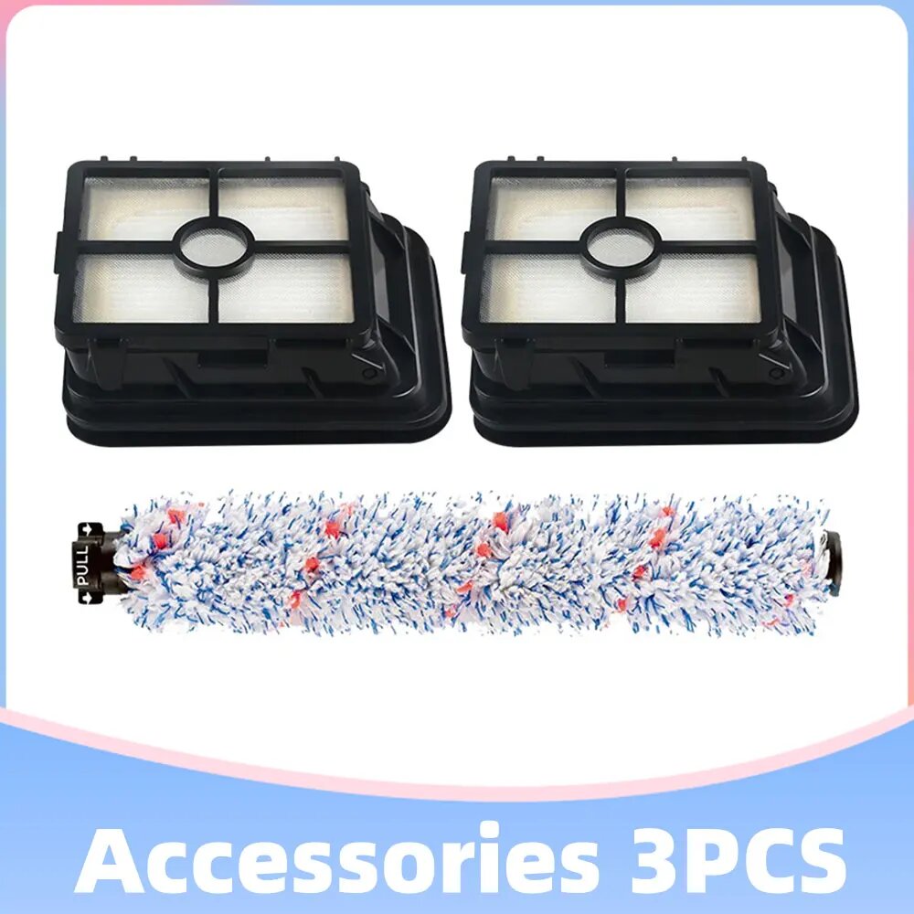 Фильтр и ролик для Bissell Crosswave, Set J, черный